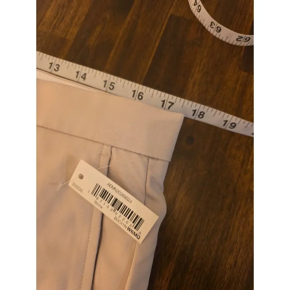 Amazon Essentials Men's 35x34 Slim Fit Chino Pants Stone Off White NWT Tall - Picture 2 of 6